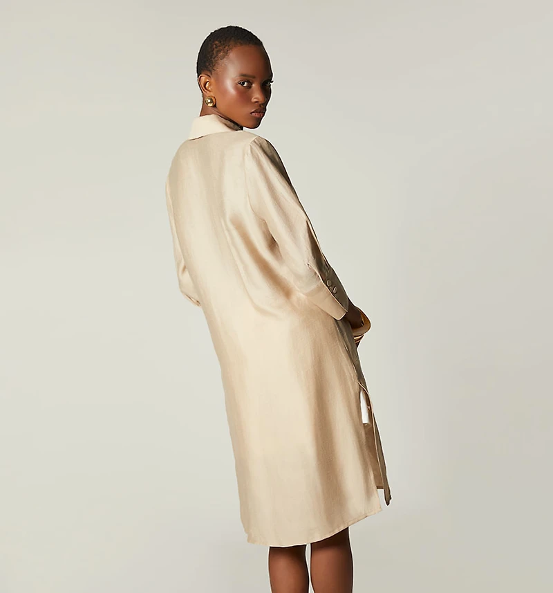 Maxi Blouse Three-Quarter Sleeve