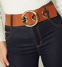 ULTRASLIM JEAN WIDE WAISTBAND ELASTIC BELT