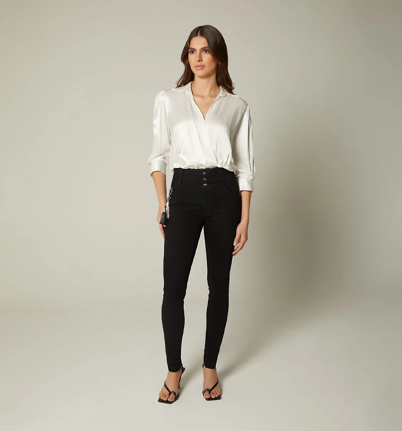 ULTRASLIM LIFTING JEAN WITH TASSELS