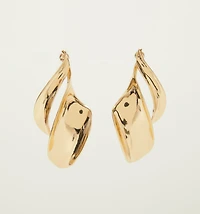 MAXI LEAF EARRING