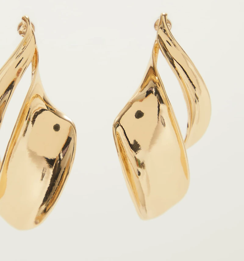 MAXI LEAF EARRING