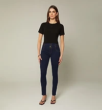 High Waist Ultraslim Jean Waistband Cuts