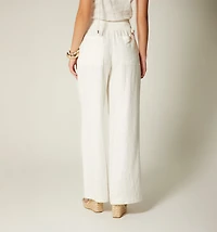 HIGH-WAISTED PALAZZO WITH POCKETS
