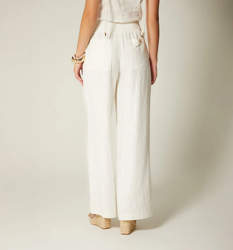 HIGH-WAISTED PALAZZO WITH POCKETS