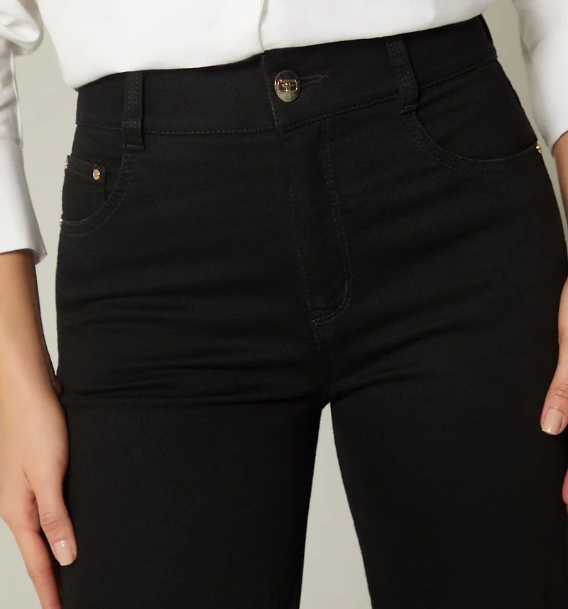 HIGH WAIST GIRLFRIEND JEAN FIVE POCKET
