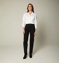 HIGH WAIST GIRLFRIEND JEAN FIVE POCKET