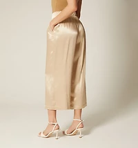HIGH-WAISTED CULOTTE PANTS