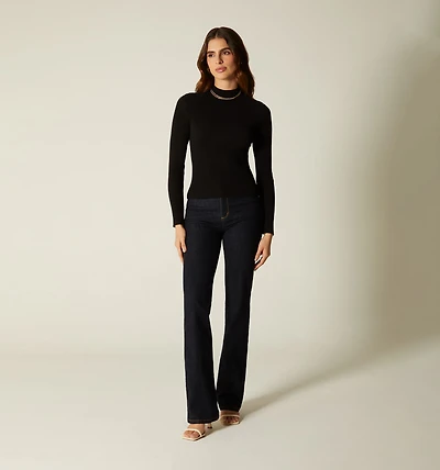 LONG SLEEVE KNITTED SWEATER