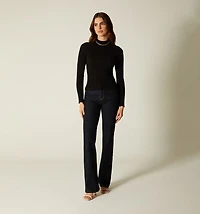 LONG SLEEVE KNITTED SWEATER
