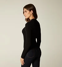 LONG SLEEVE KNITTED SWEATER