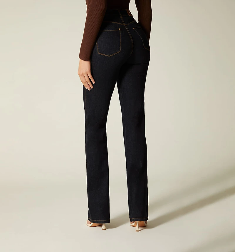 HIGH WAIST STRAIGHT LEG JEAN MONROE