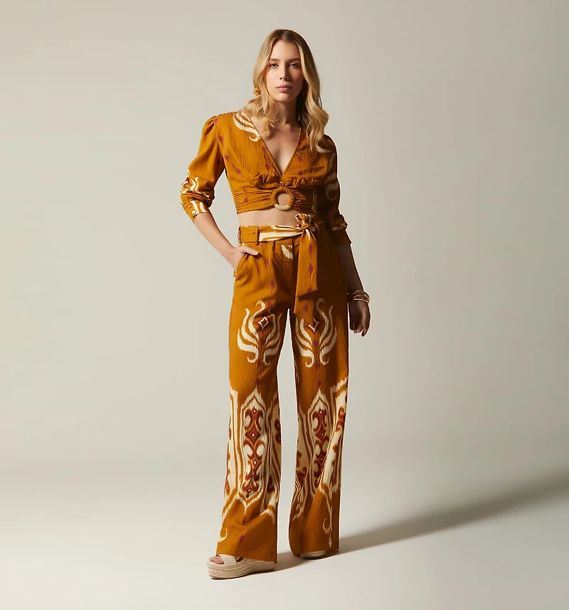 HIGH WAIST PALAZZO PANTS