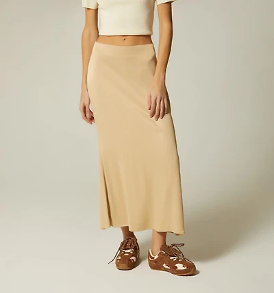 MIDI SKIRT WITH BELT