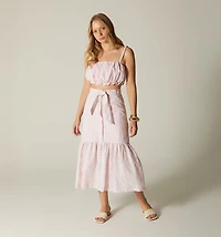 MIDI LENGTH SKIRT WITH POCKETS
