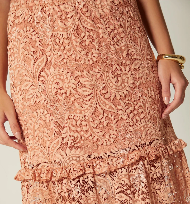 LONG SKIRT WITH PANELS