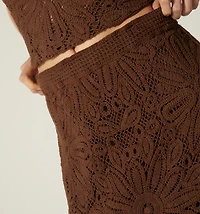 LONG CROCHET SKIRT