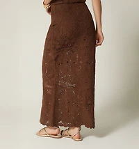 LONG CROCHET SKIRT