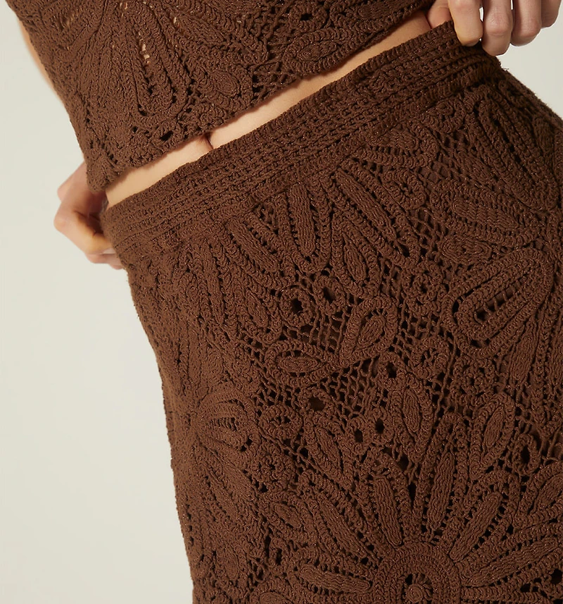 LONG CROCHET SKIRT