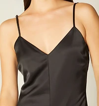 LONG PALAZZO JUMPSUIT V-NECK
