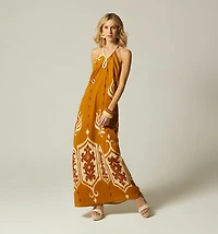 LONG DRESS WITH TIE
