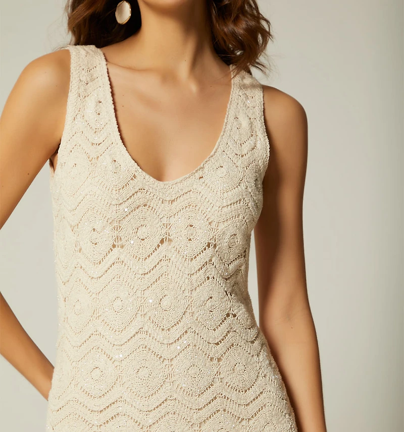 CROCHET SACK DRESS