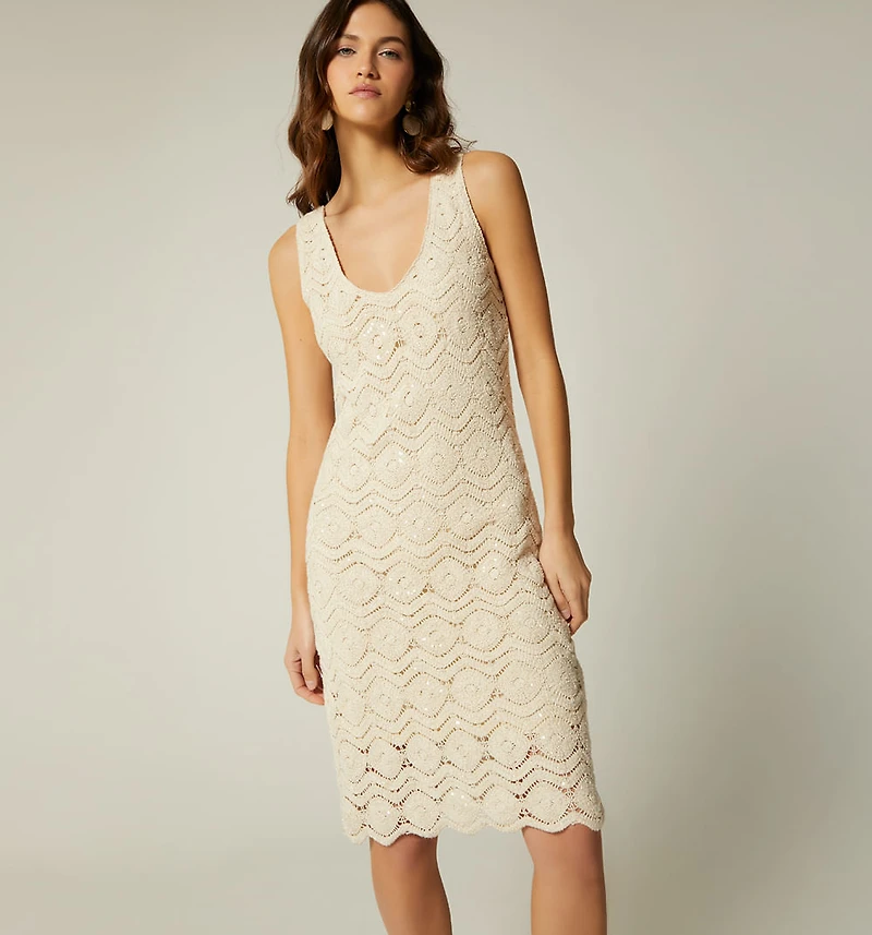 CROCHET SACK DRESS