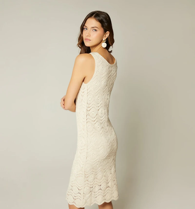 CROCHET SACK DRESS