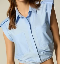SLEEVELESS SHIRT