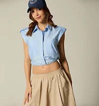 SLEEVELESS SHIRT