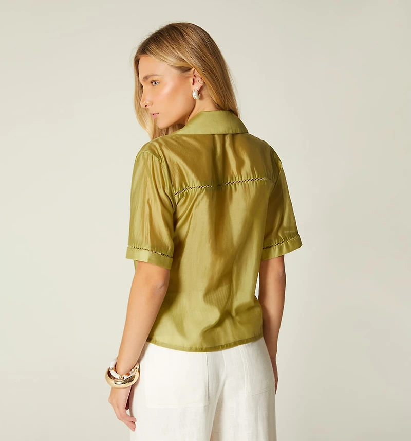 SHORT SLEEVE BLOUSE