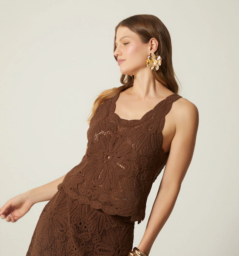 CROCHET BLOUSE