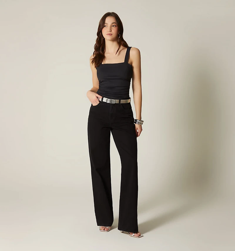 CROP TOP BLOUSE STRAPS