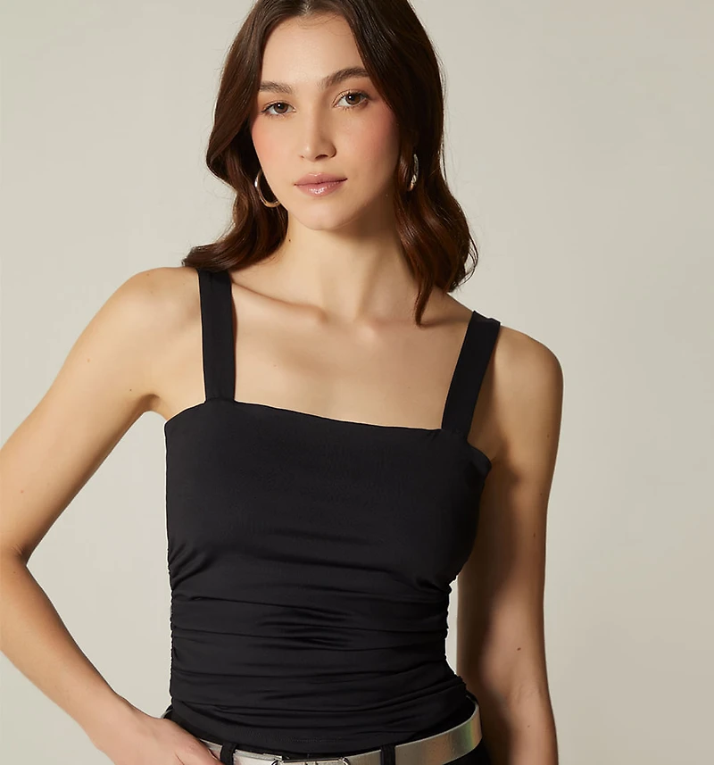 CROP TOP BLOUSE STRAPS