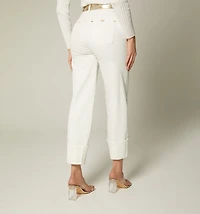 HIGH WAIST SKINNY JEAN WITH BELT