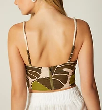 CROP BLOUSE WITH TRIM