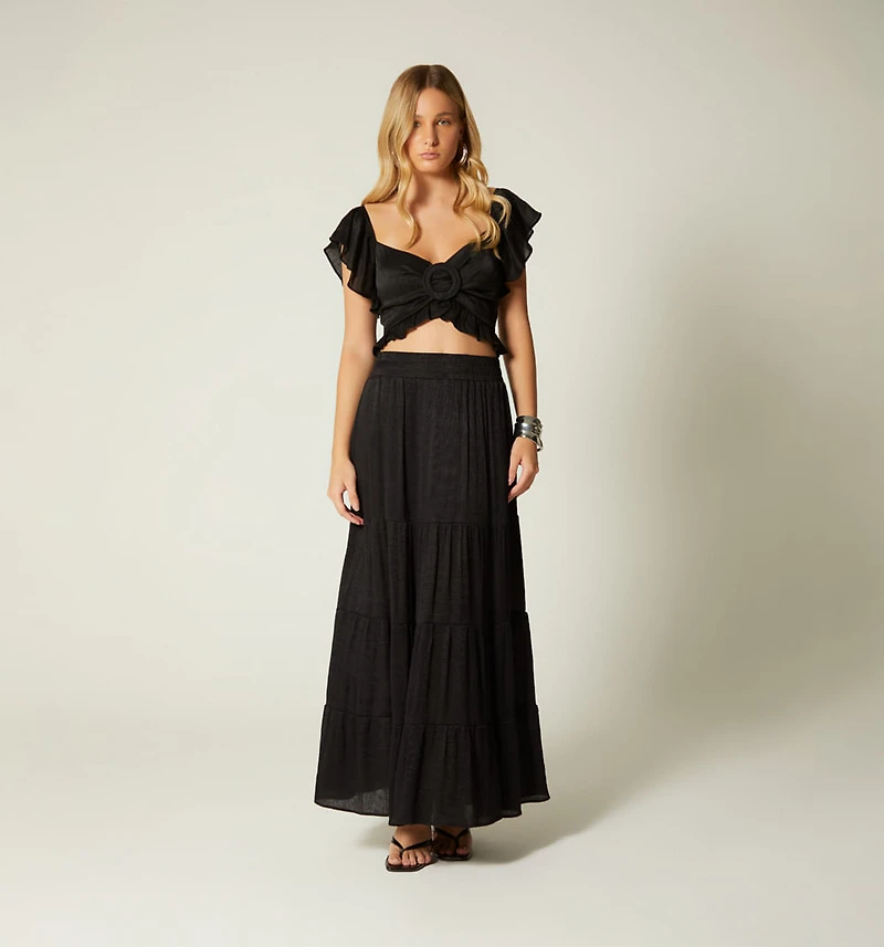 OFF-SHOULDER BLOUSE