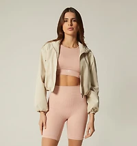 HOODED SPORTS JACKET