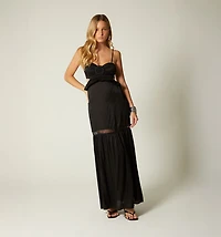 LONG DRESS WITH BUCKLE