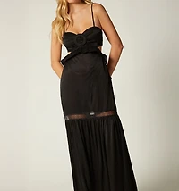 LONG DRESS WITH BUCKLE