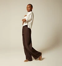 SHORT SLEEVE BOXY BLOUSE