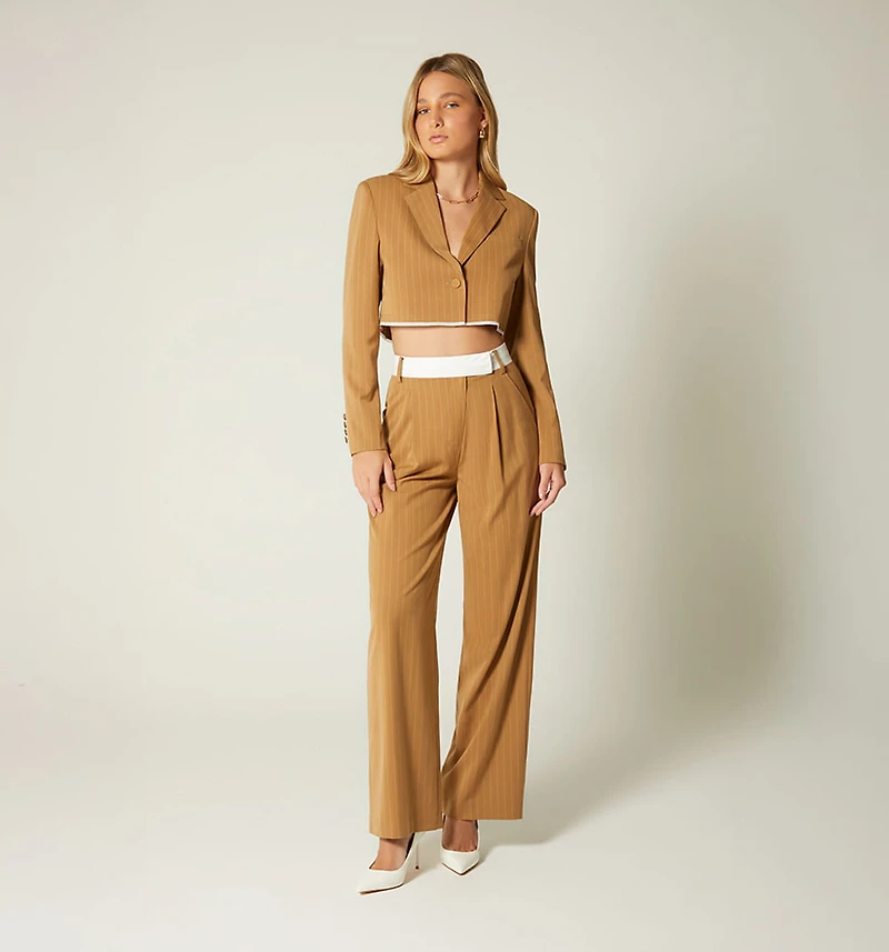 CROP BLAZER