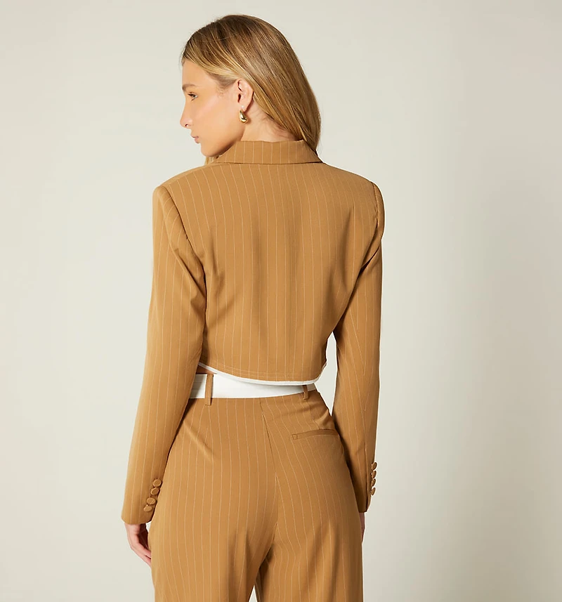CROP BLAZER