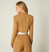 CROP BLAZER