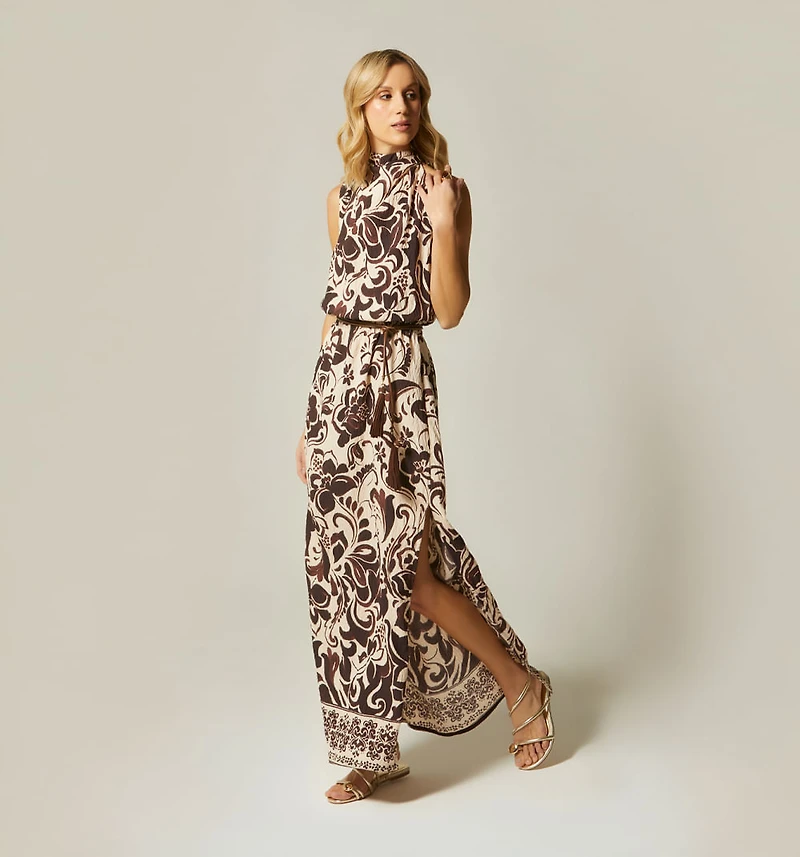 ASYMMETRIC LONG DRESS
