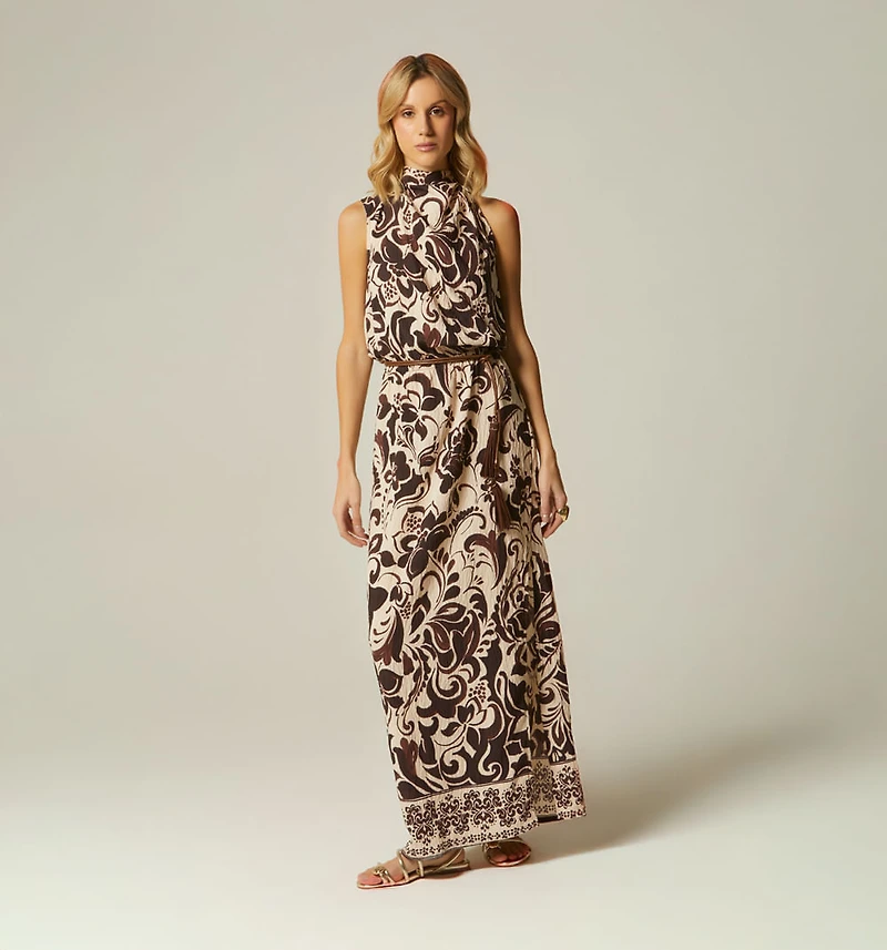 ASYMMETRIC LONG DRESS
