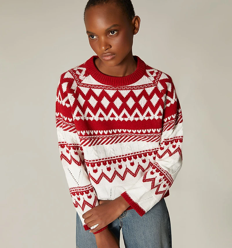 CHRISTMAS ROUND NECK SWEATER