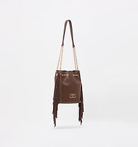 FRINGED SHOULDER BAG