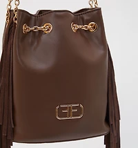 FRINGED SHOULDER BAG