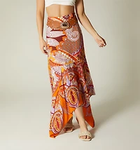 LONG SKIRT WITH BELT