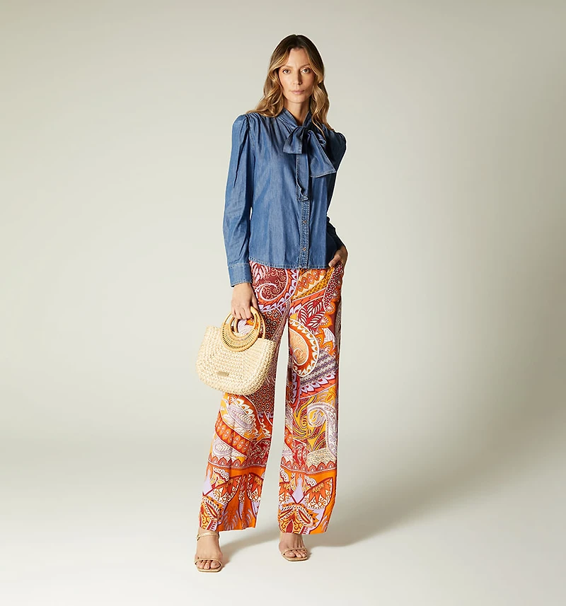 HIGH WAIST PALAZZO PANTS